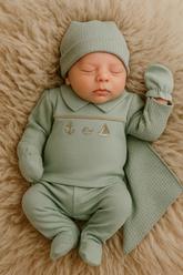 Pack naissance petit bateau 5 pcs coton